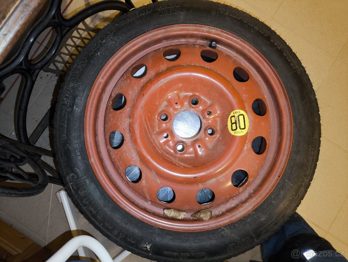 Dojezdová rezerva Continental T115/70 R15