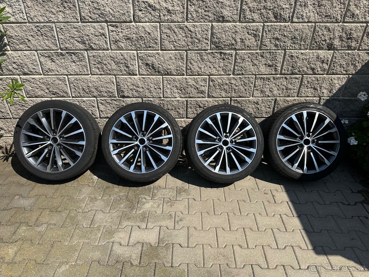 Prodám originální alu kola Škoda Trinity R19