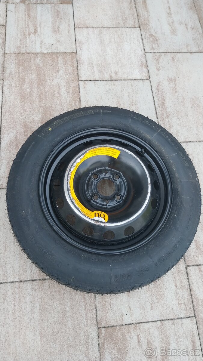 Dojezdové kolo 125/90 R15