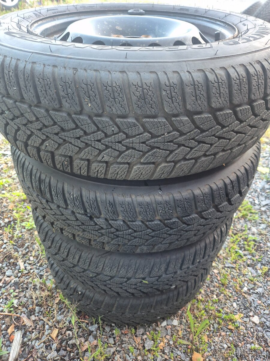 195/65 R15 5x112 Zimní sada kol Dunlop