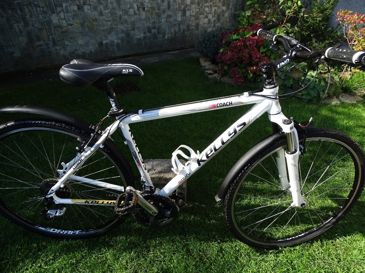 Crossové kolo Kellys Coach postava caa 160 až 180 cm