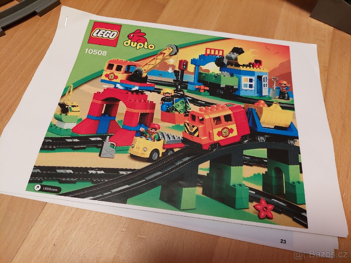 Lego Duplo Vláček velká sada Deluxe 10508