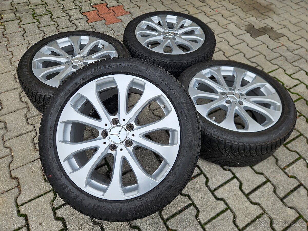 ALU Mercedes 5x112 Zimní Goodyear 245/45/18