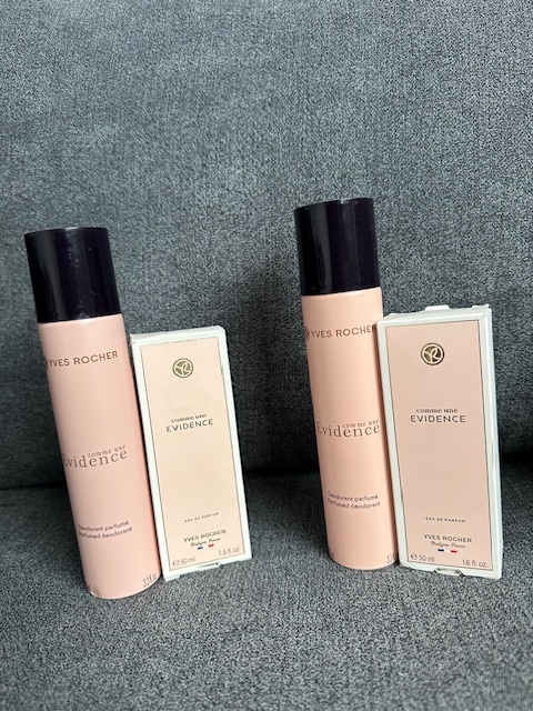 Dámská parfém. voda Evidence 50 ml 2 ks + deodorant 2 ks