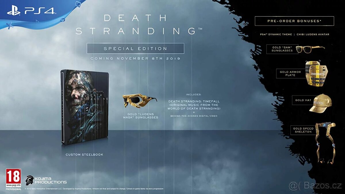 PS4 Death stranding - special edition