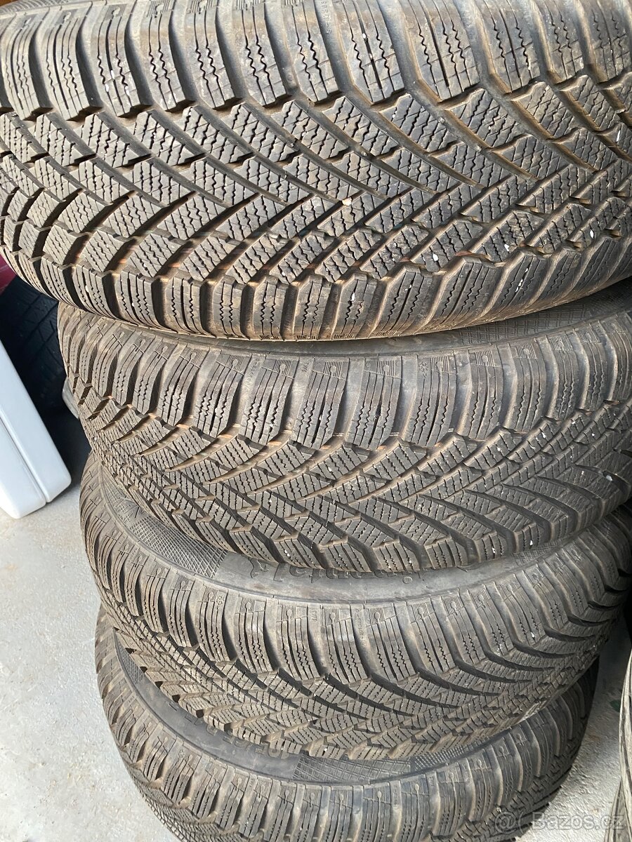 Alu kola 15” 5x108 a zimní pneu 195/65/R15