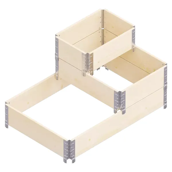 36ks Kloubový závěs Bova KZ30-15 pro vyvýšený záhon a palety