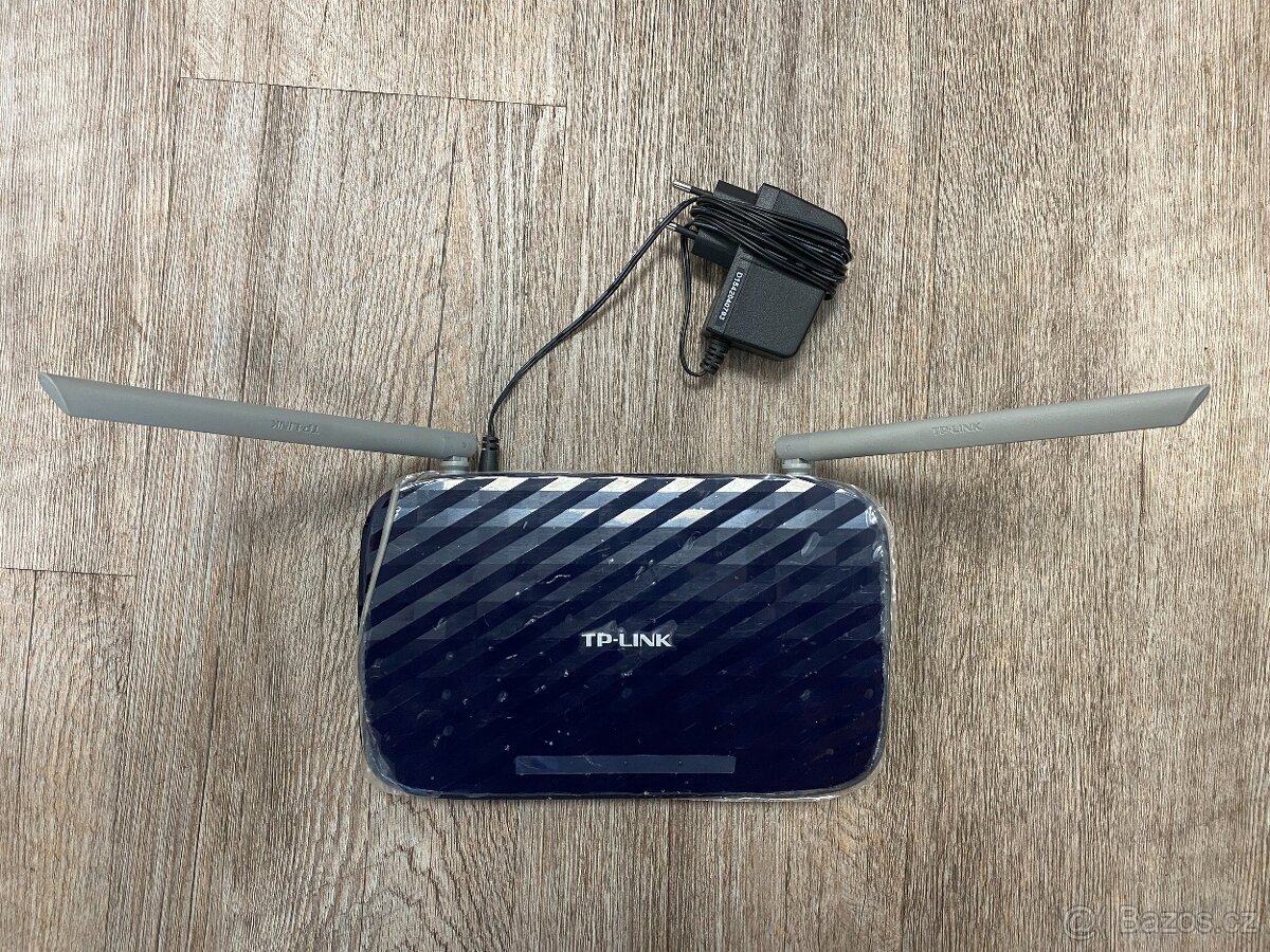 Bezdrátový router s duálním pásmem AC750