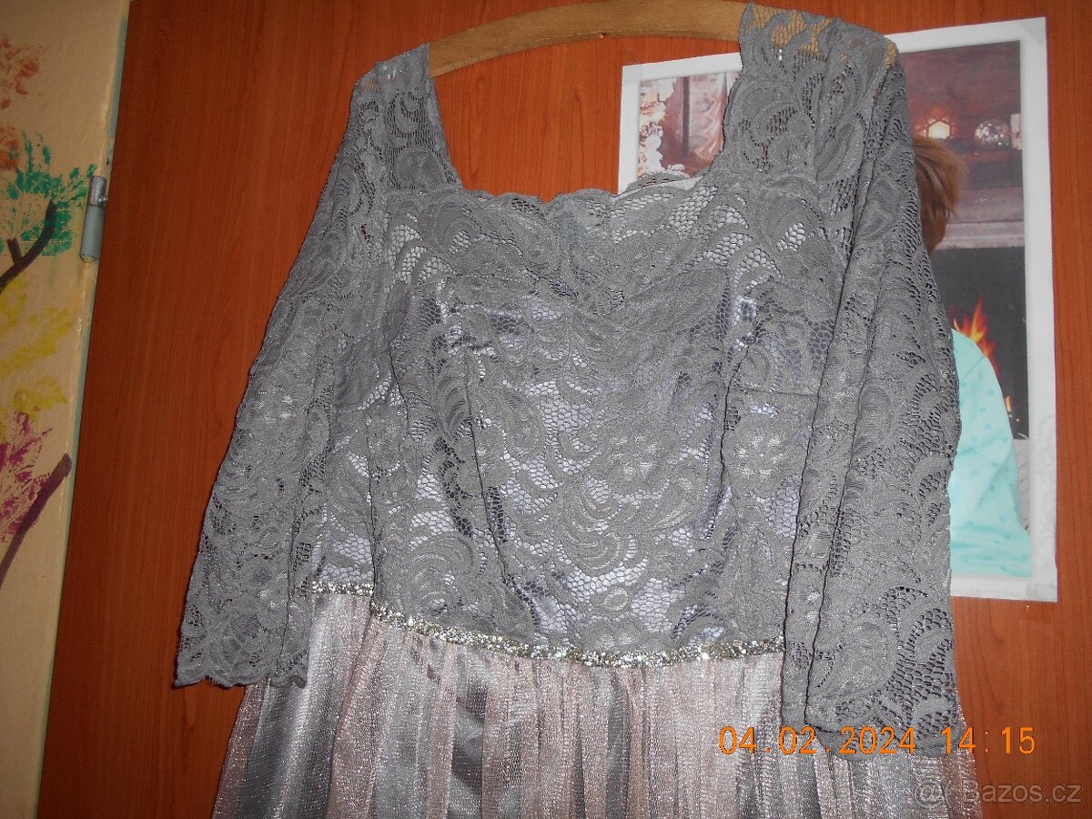 společenské, plesové šaty, vel. cca 52/54?