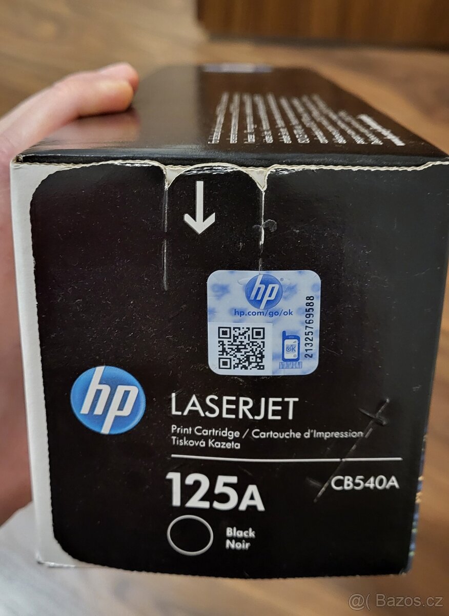 Toner pro LaserJet HP CB540A č. 125A černý