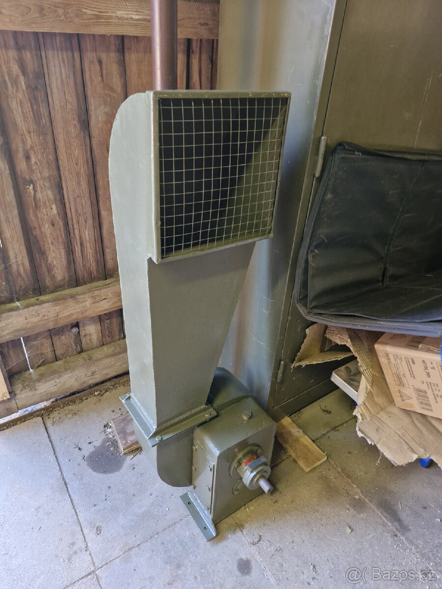 Ventilátor řopík opevnění