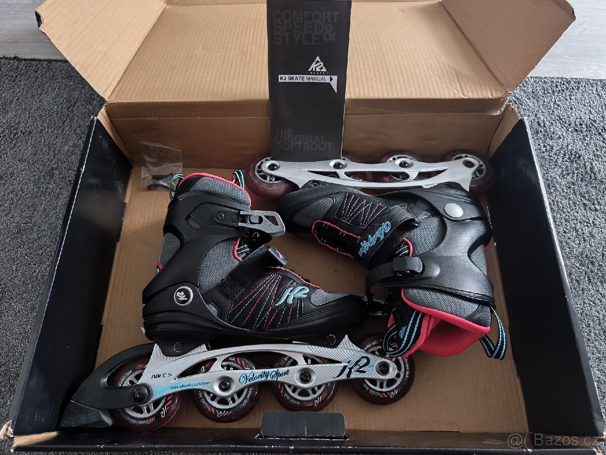 Dámské inline brusle K2, vel-38