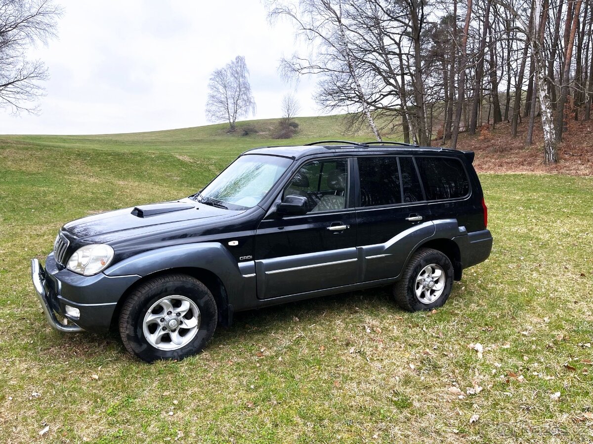 Hyundai Terracan 4x4 2.9 CRDi 120 kW, tažné 2.8t, r.v. 2006