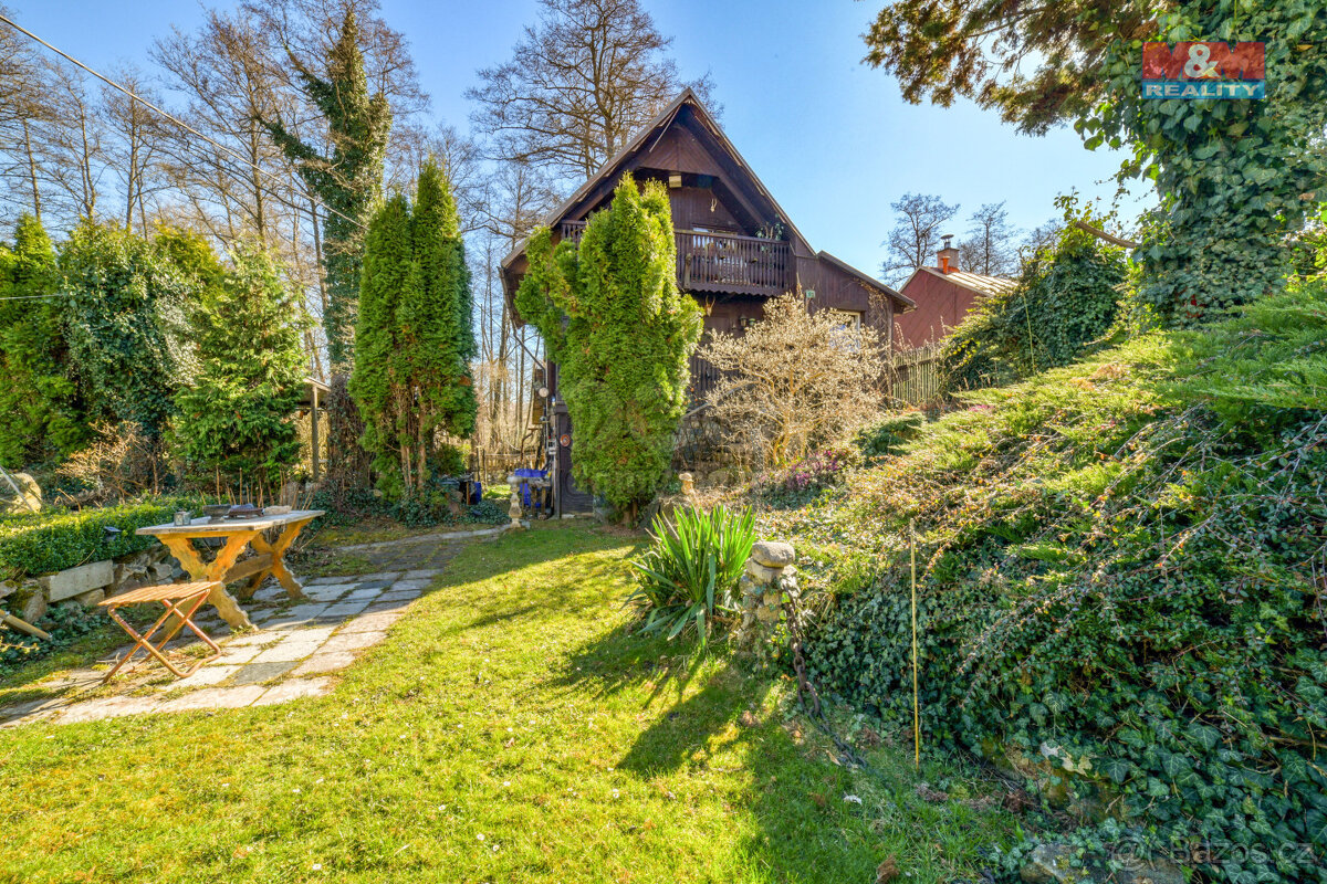 Prodej zahrady s chatkou 970m2, Chotěnov-Skláře
