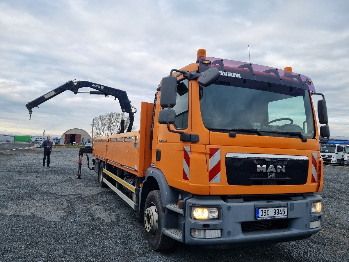 MAN TGM VALNÍK S HYDRAULICKOU RUKOU