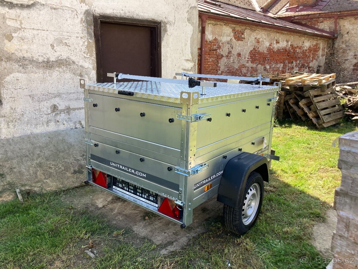 Přívěs Garden Trailer 150 KIPP s BIS bočnicemi a hliníkovým