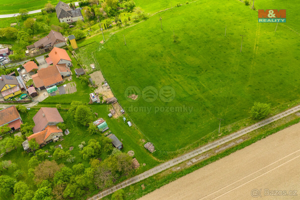 Prodej pole, 1166 m², Odry