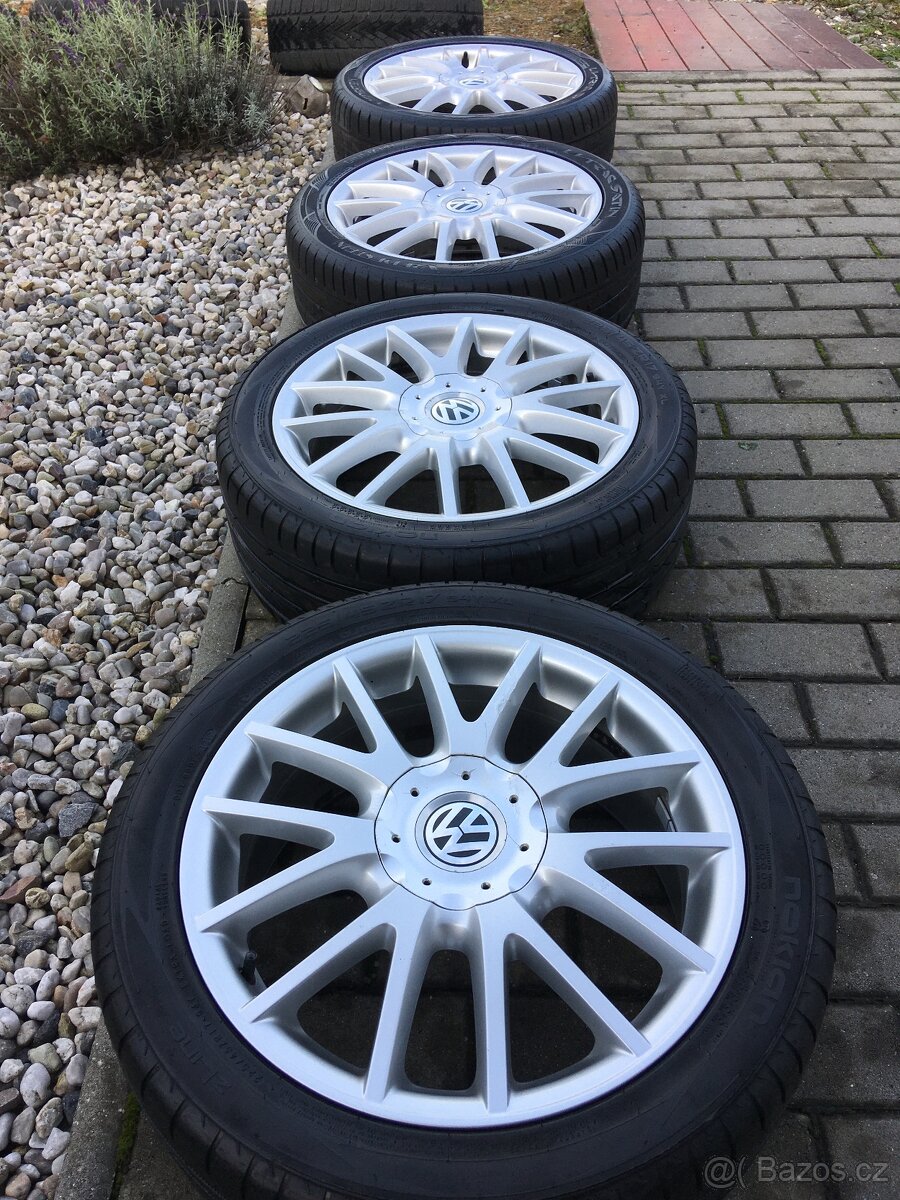 Alu kola Vw originál 17” 225/45/17 letní