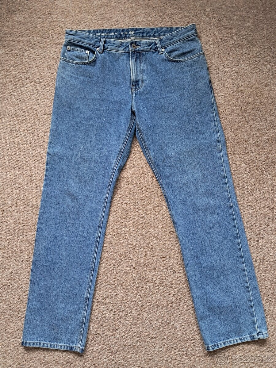 Pánské kalhoty The Regular Fit C&A, vel. 36/32 modré