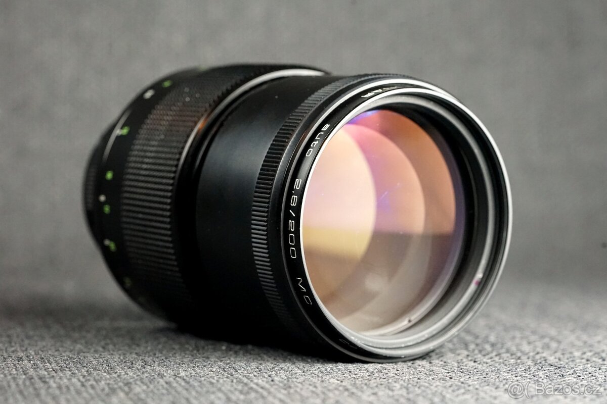 objektiv Carl Zeiss Sonnar 200mm f2,8 MC M42