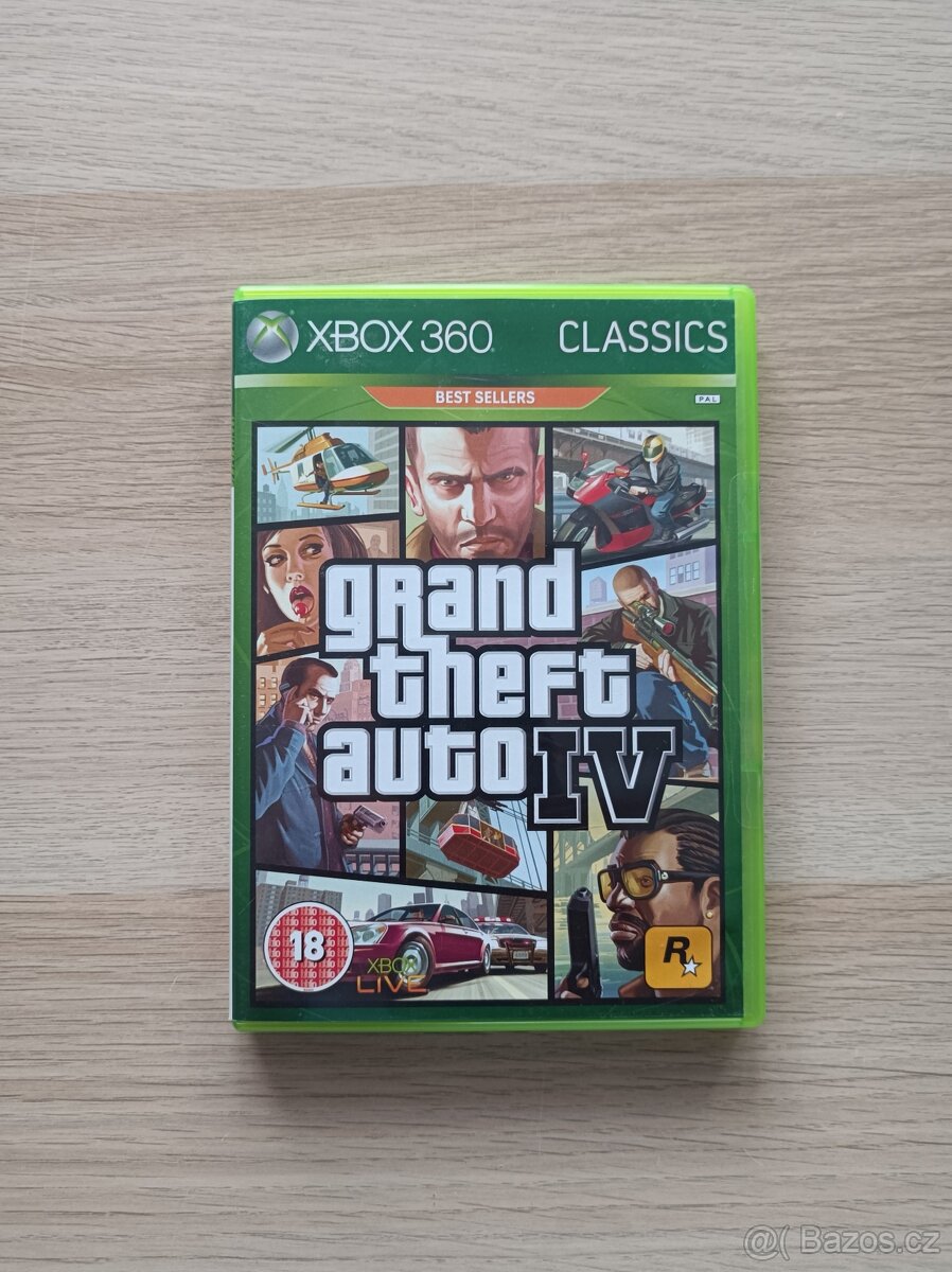 GTA IV na Xbox 360