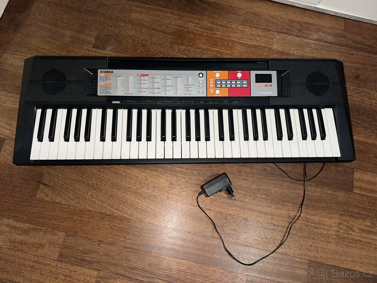 Klávesy YAMAHA PSR F50