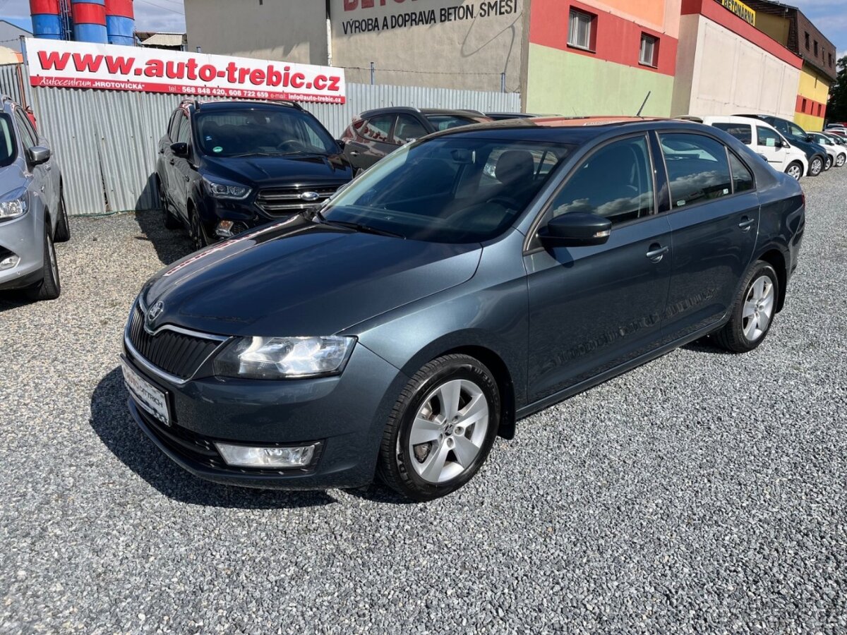 ŠKODA RAPID 1,2TSi  81KW  1.MAJITEL