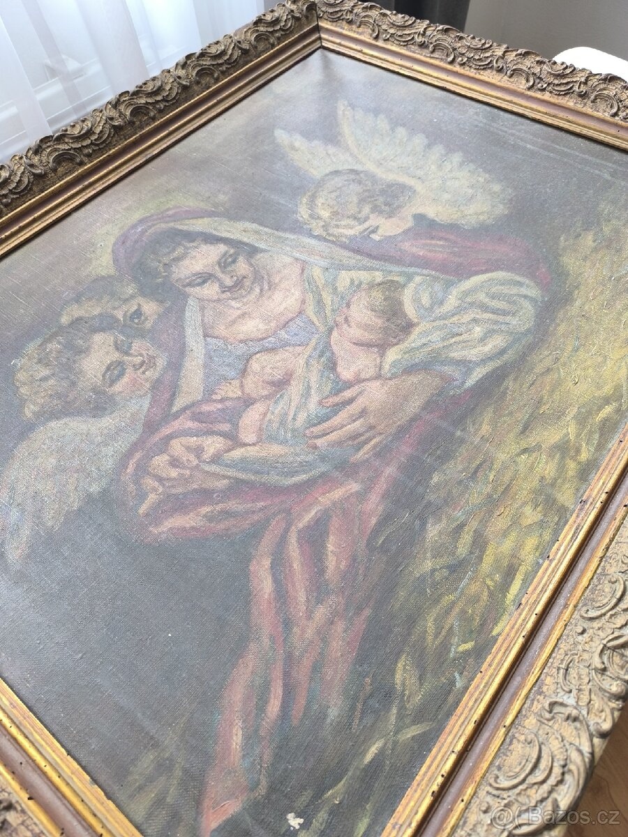 Prodám obraz malíře Karla Trapla.