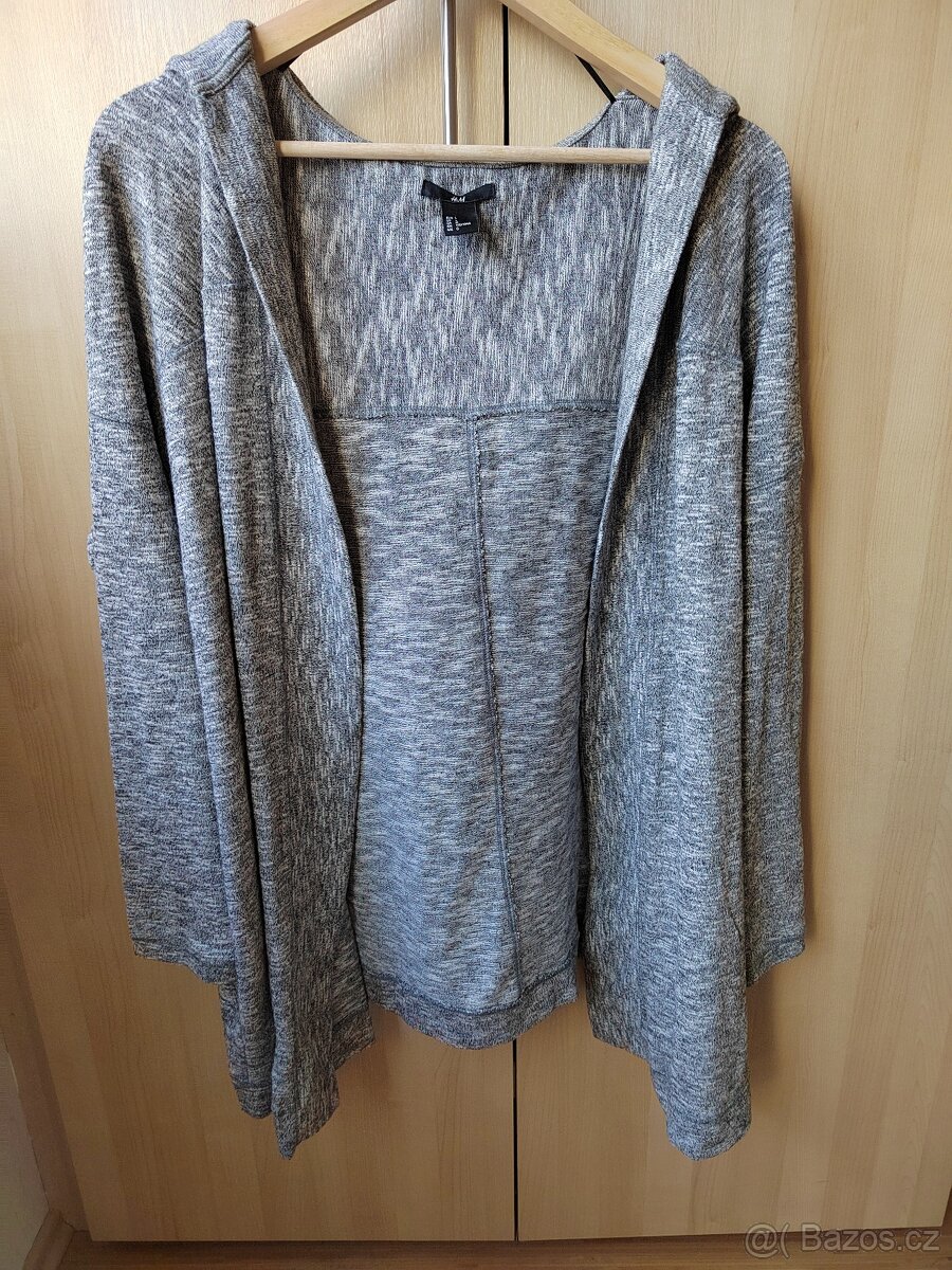 Dámský svetr s kapucí H&M, vel. L