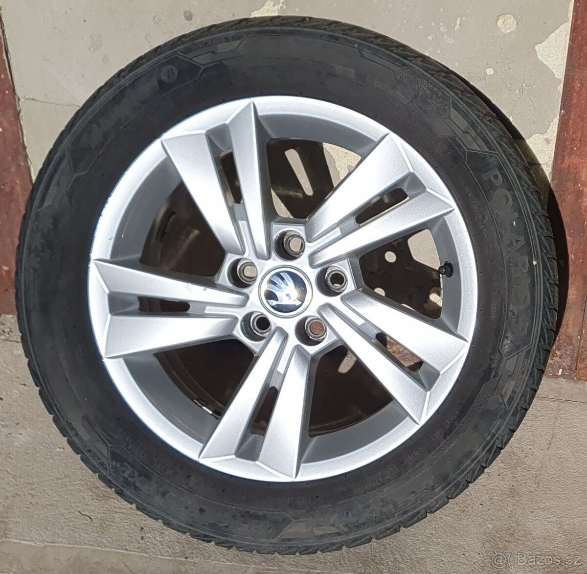 Originál Alu Škoda 6x15 + zimní pneu