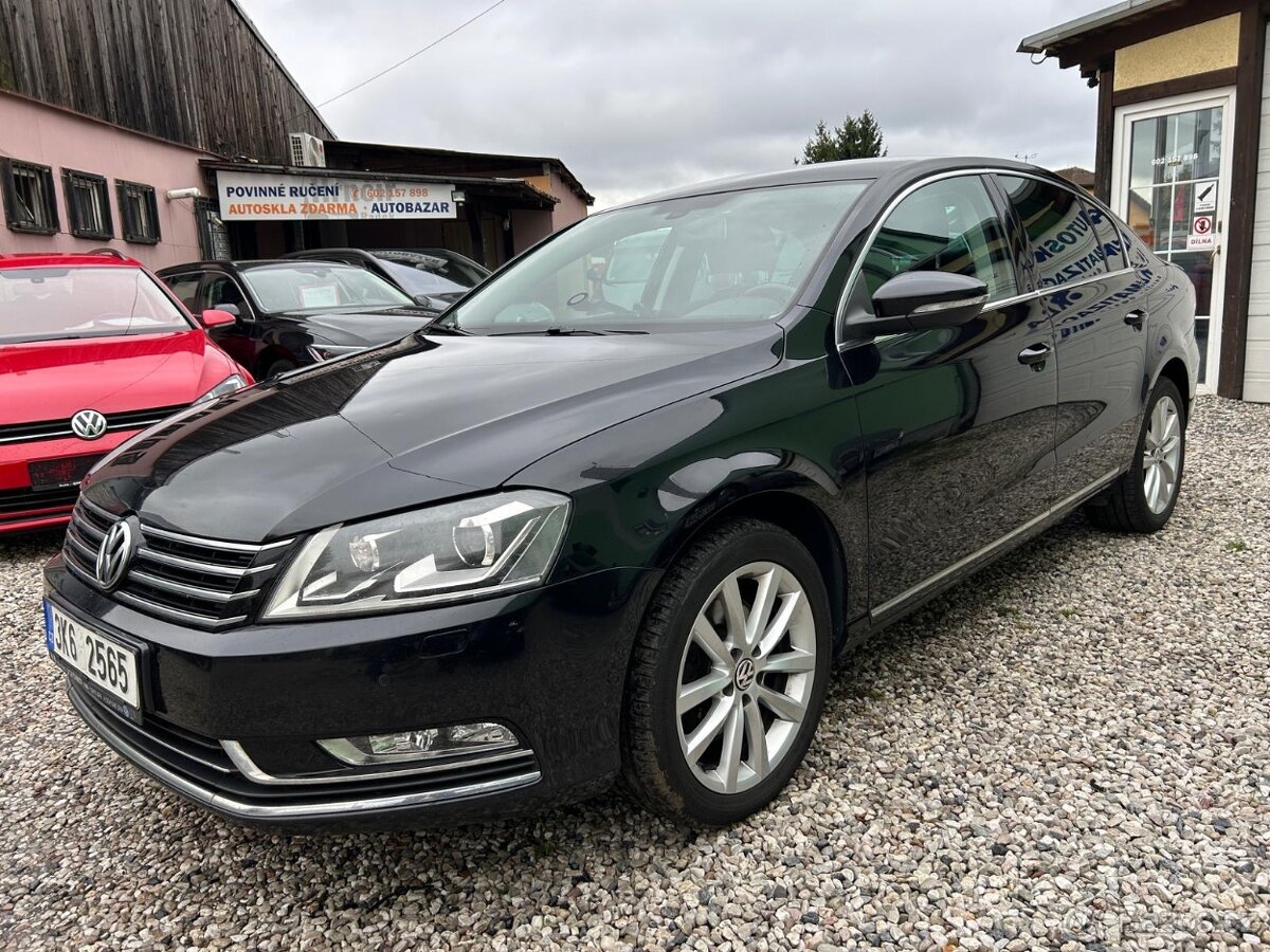 Volkswagen Passat, 2.0TDi 103KW DSG ČR 1.MAJITEL