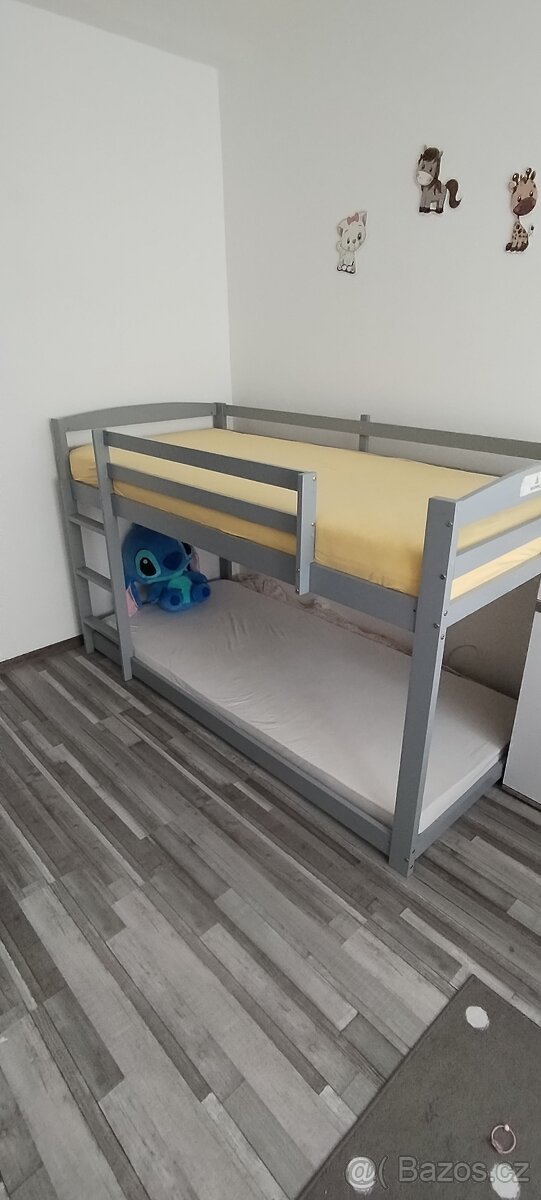 Patrová postel včetně matrací
