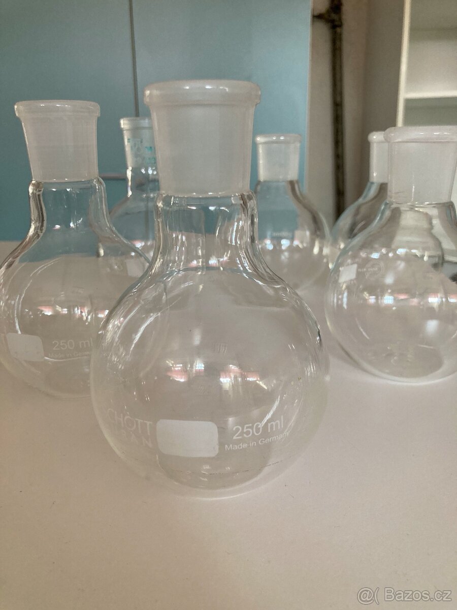 Baňka s rovným dnem Schott Duran 250ml 24/29