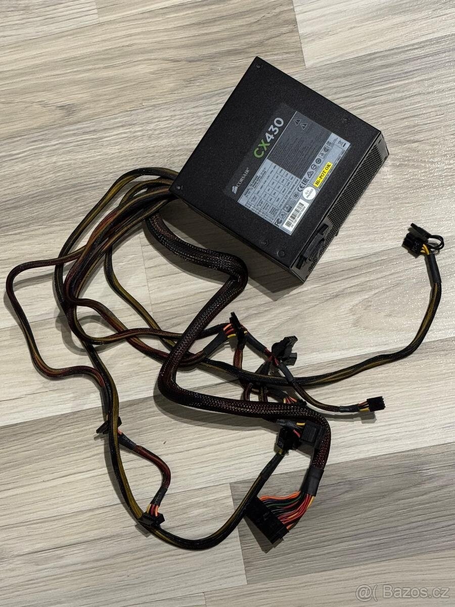 Corsair CX430 – kvalitní počítačový zdroj 430W