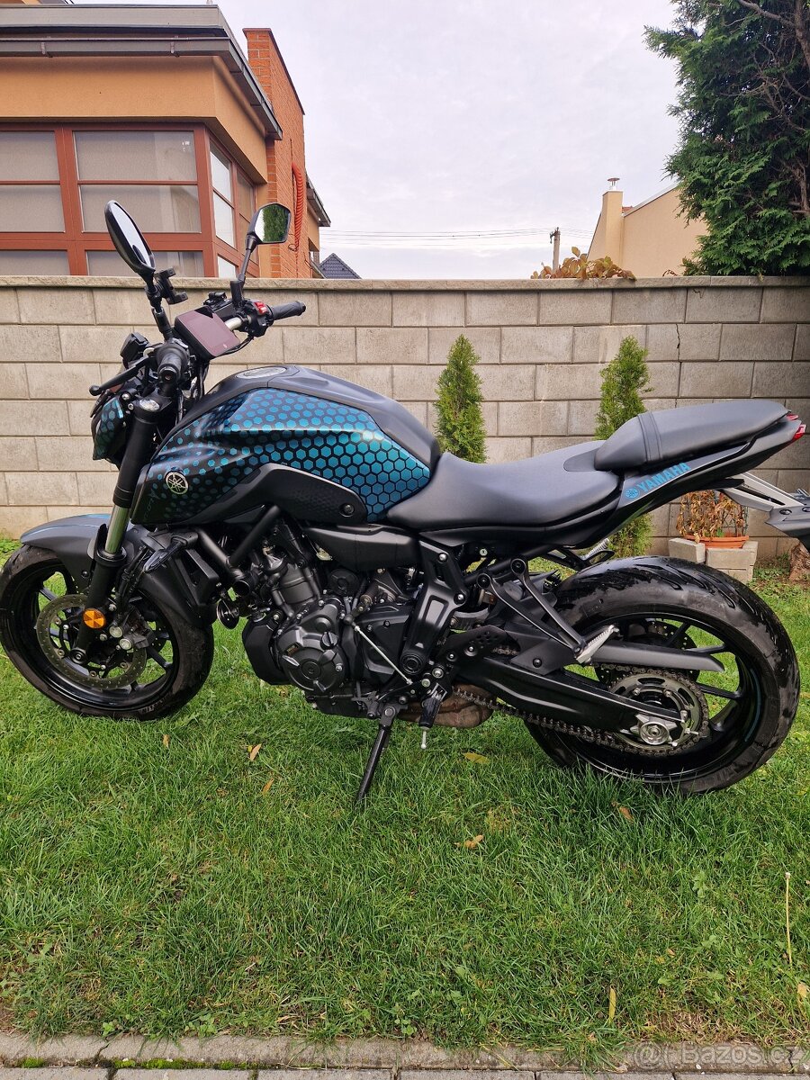 Yamaha MT-07, 2023, 15tis. km