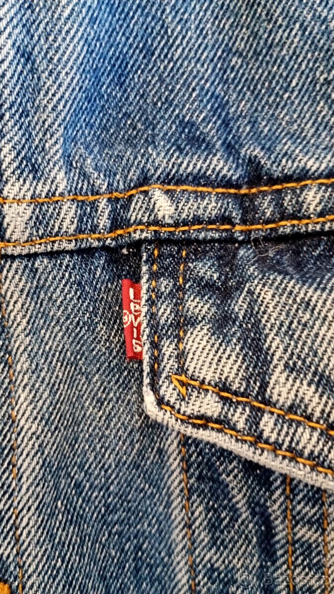 Riflová bunda levi's