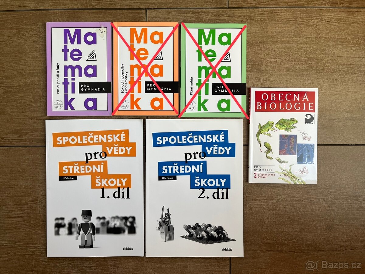 Učebnice na střední školy / gymnázia