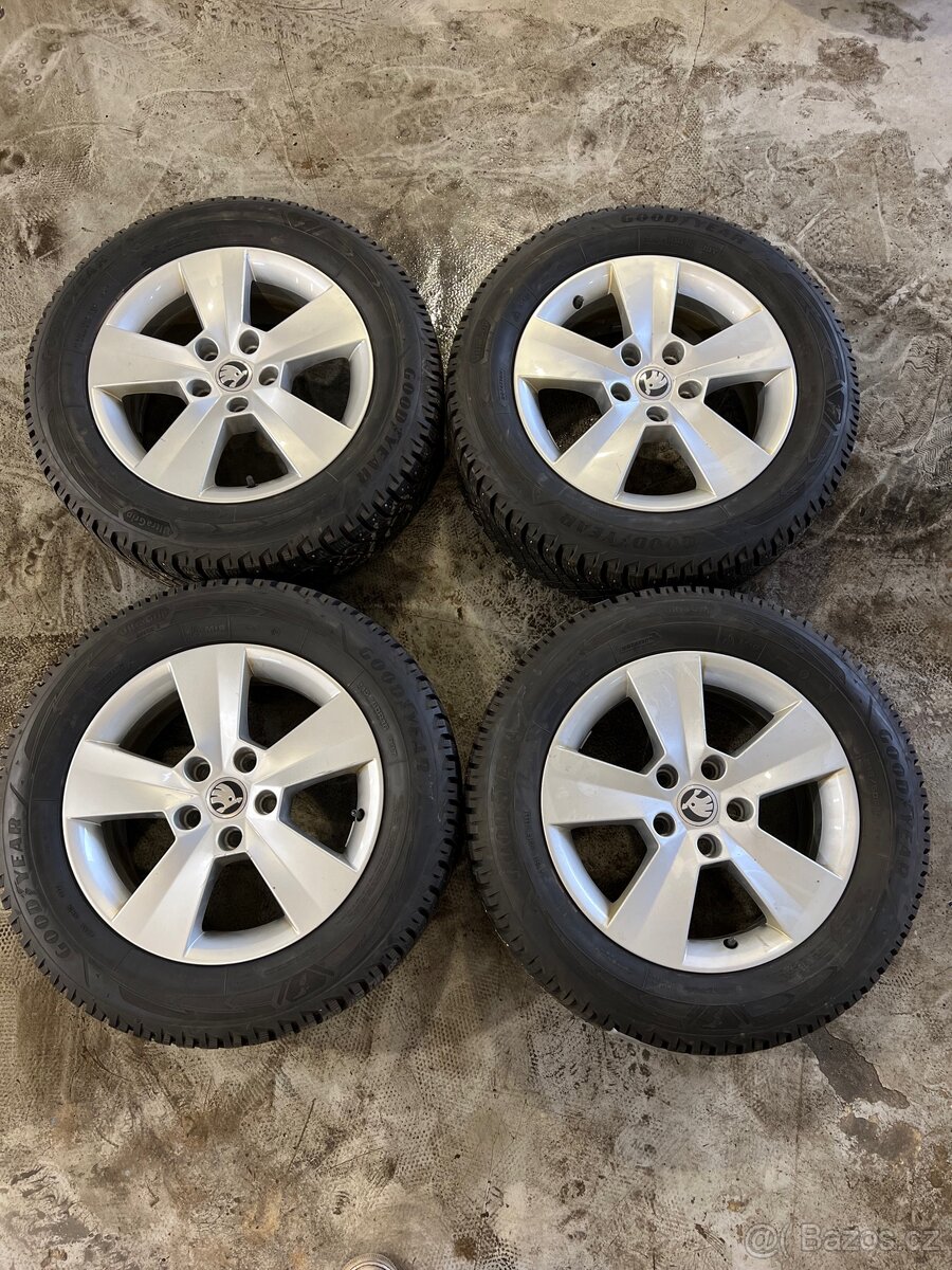 Alu kola Škoda VW Seat r16 6.5J 5X112 ET41