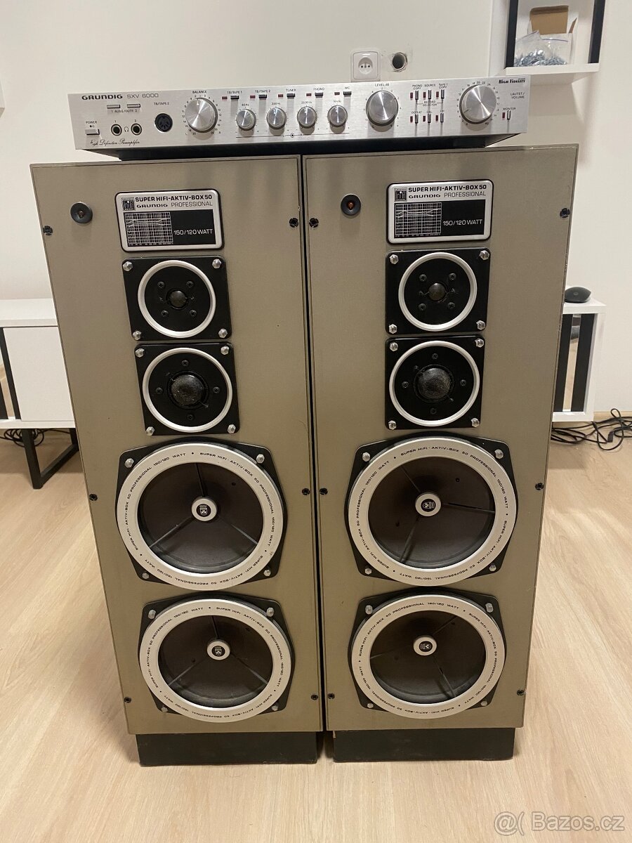 GRUNDIG SXV 6000 + Aktivní GRUNDIG Box 50 Professional