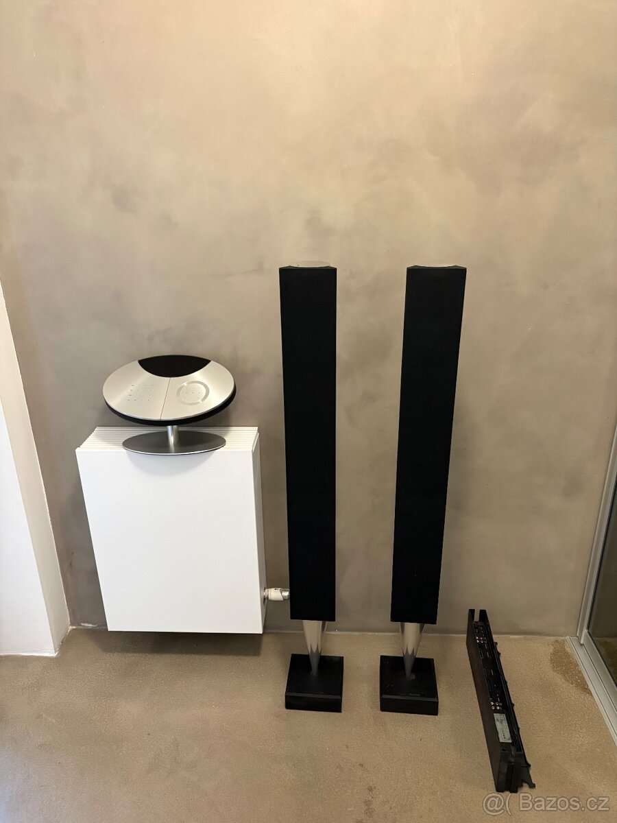 Bang & Olufsen reproduktory a CD/DVD prehrávač