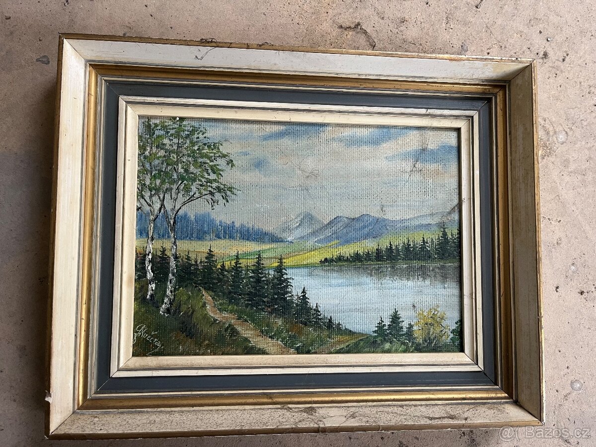 Starožitné obrazy originály