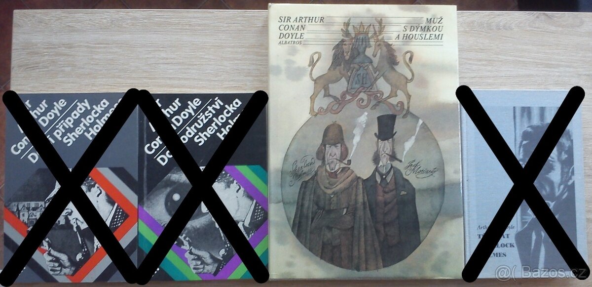 Sbírka knih Arthur Conan Doyle ( Sherlock Holmes )