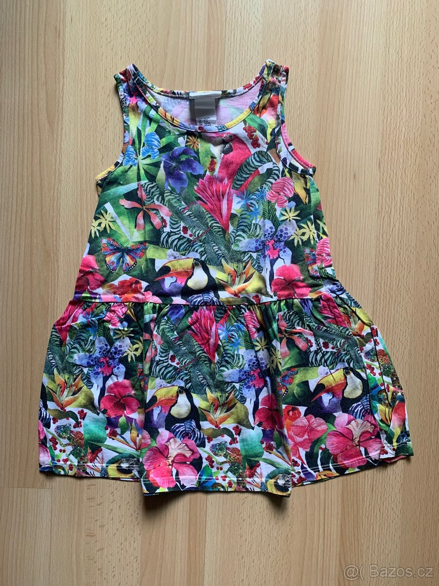 Krásné letní šaty vel. 98/104