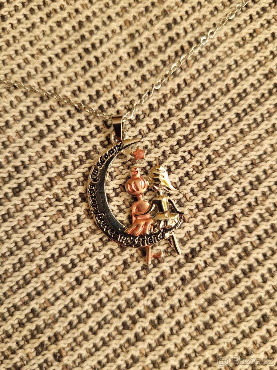 Nový řetízek s přívěskem Sestry zn. Grace Jewelry