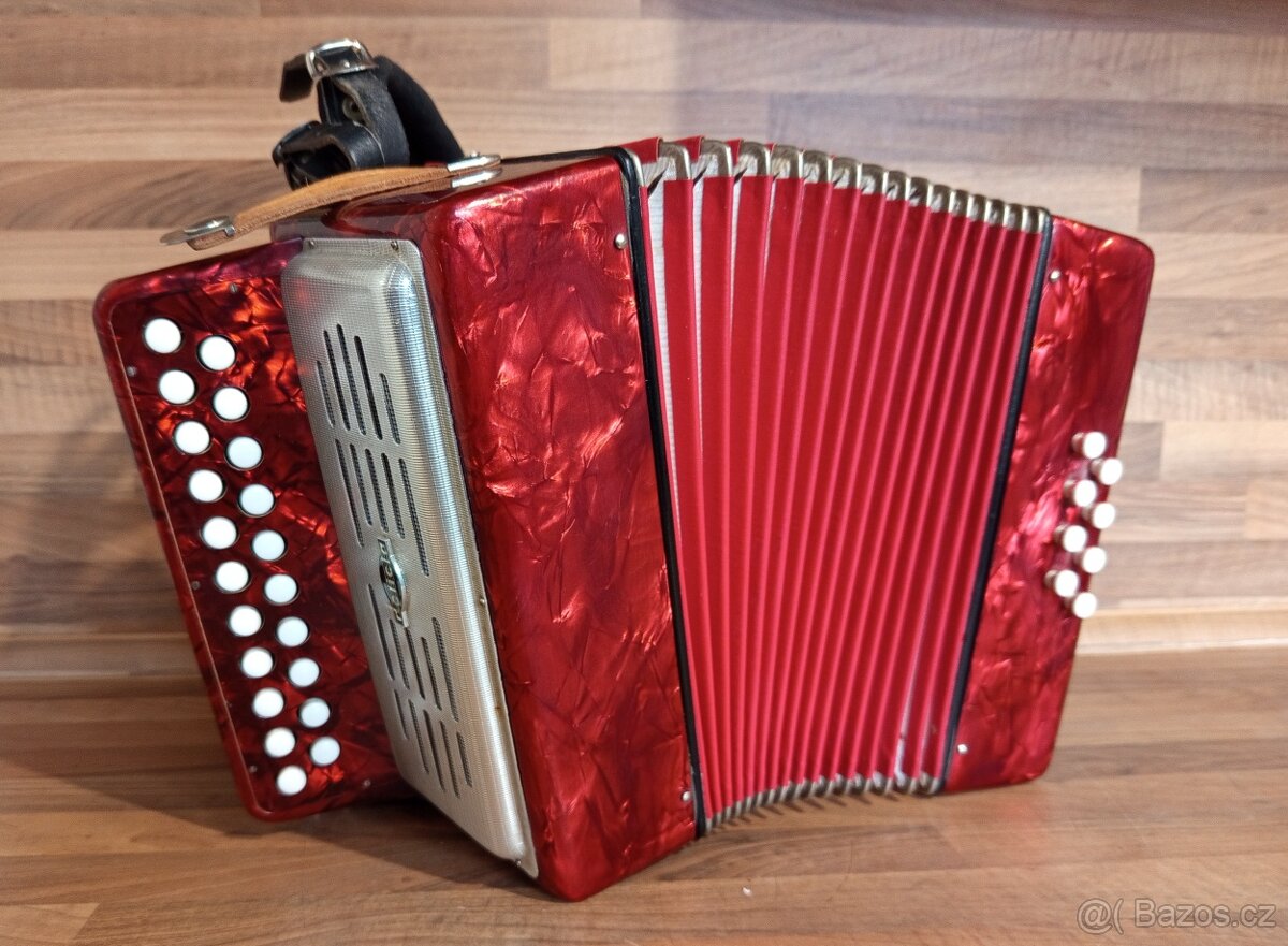 Heligonka (harmonika,akordeon) Delicia Popular