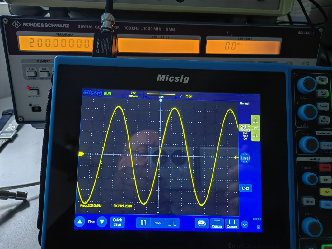 Micsig STO2202C dvoukanálový tablet osciloskop 2x 200 MHz