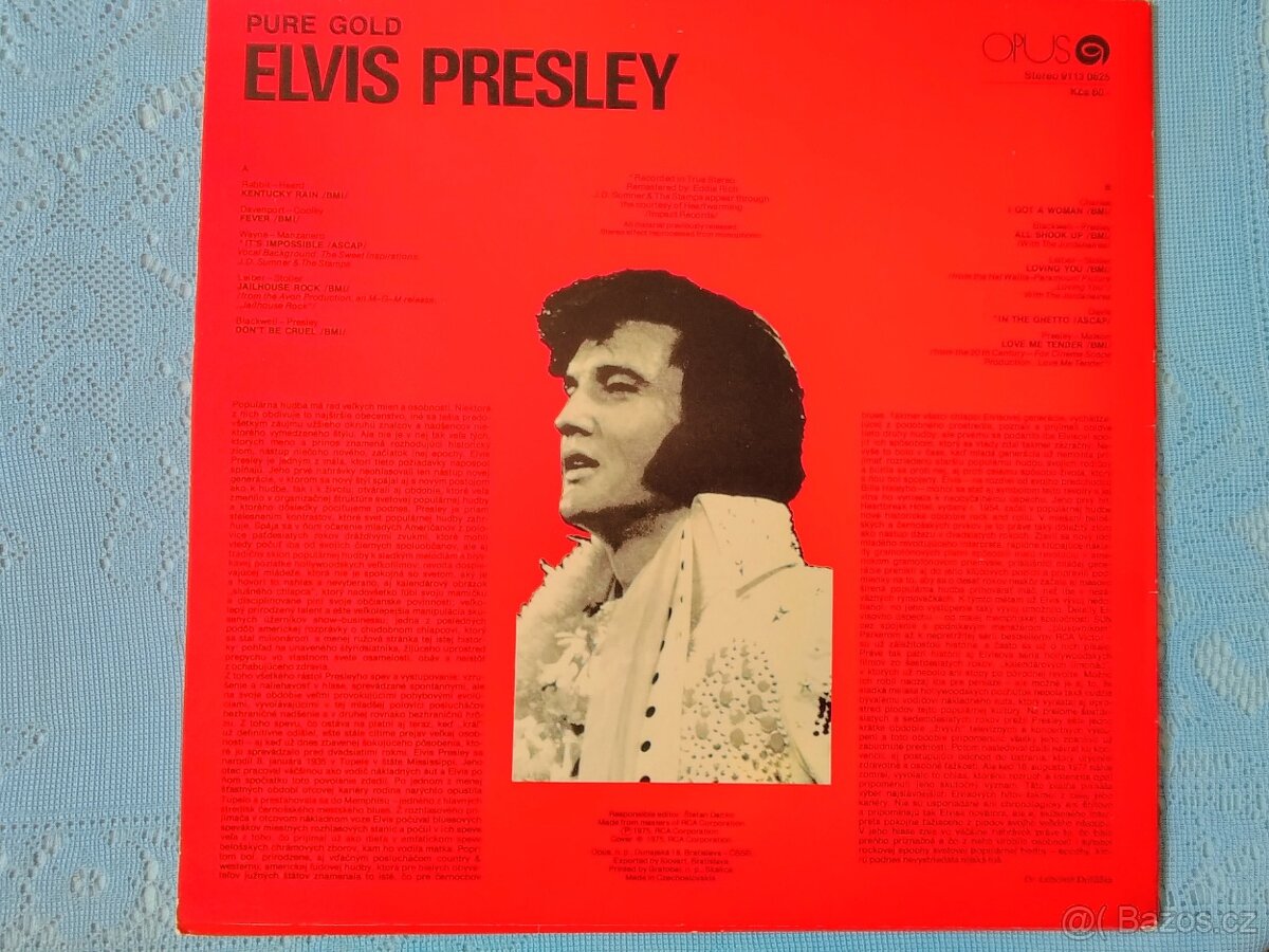 Lp - Elvis Presley.