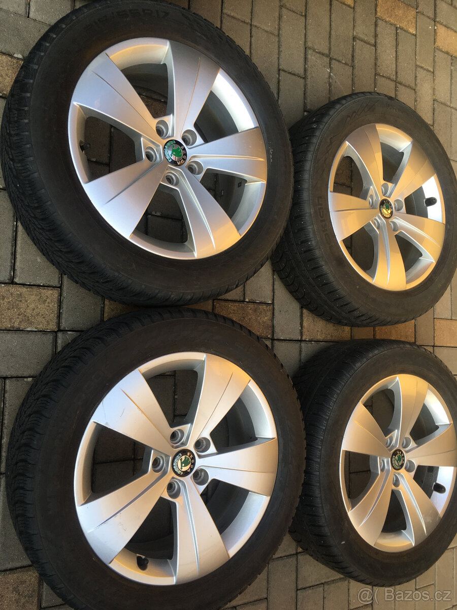 alu orig kola 5x112, superb 3