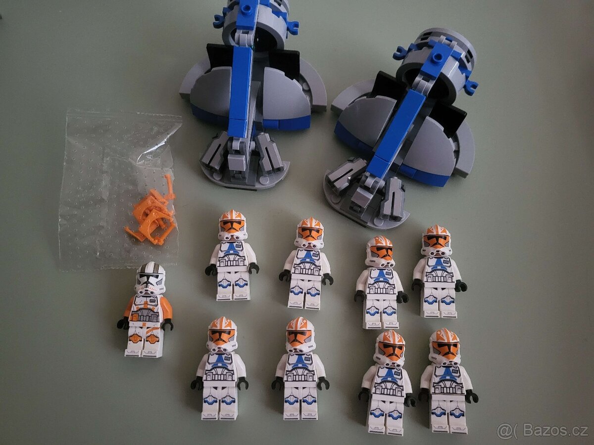 Lego Star Wars mix Clony Cody a Droidi