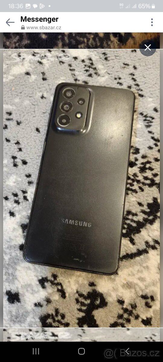 Prodám samsung a33 5g 128gb + hodinky